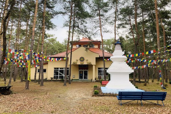 Goma i stupa w Cziamma Ling