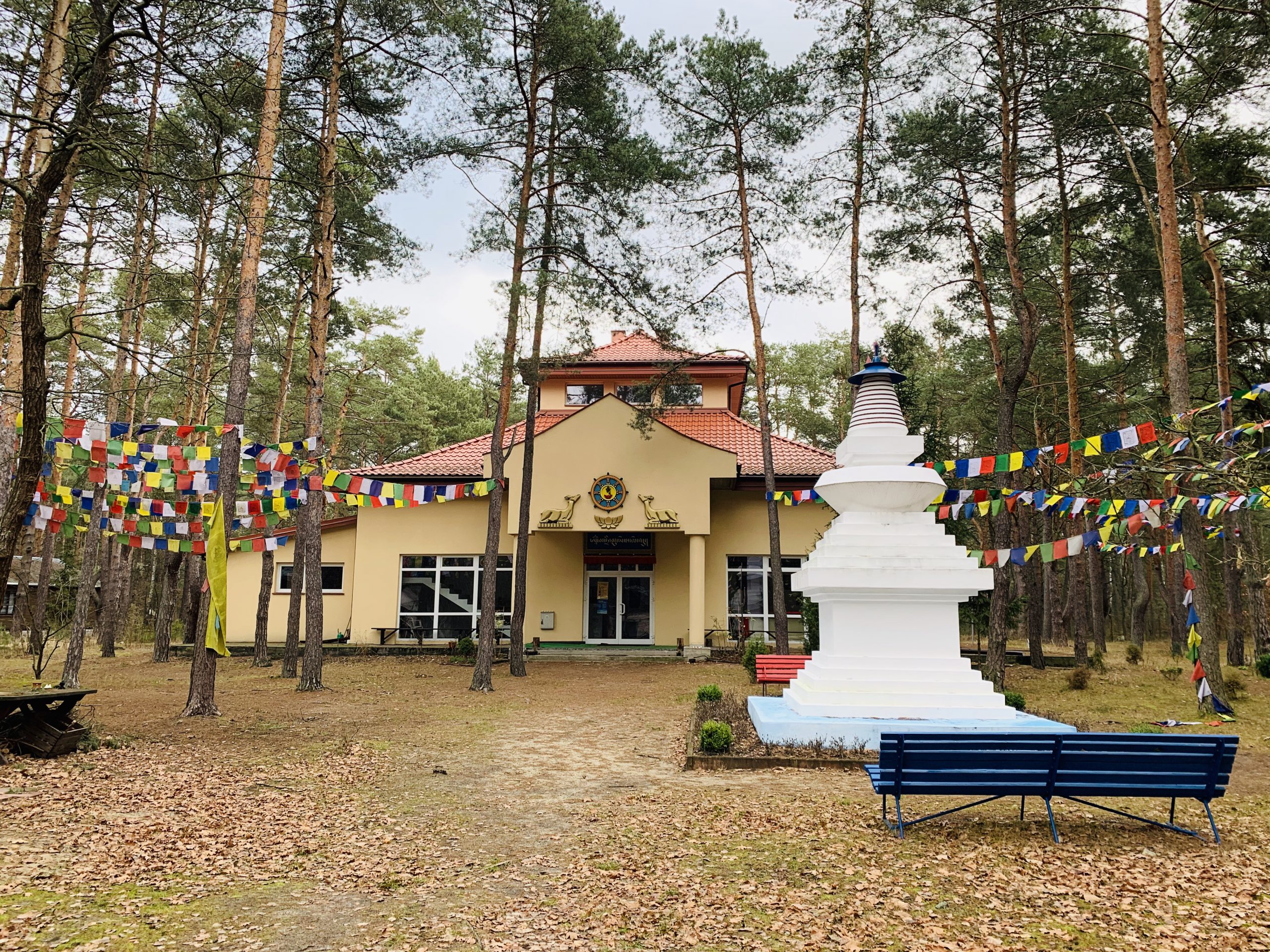 Goma i stupa w Cziamma Ling