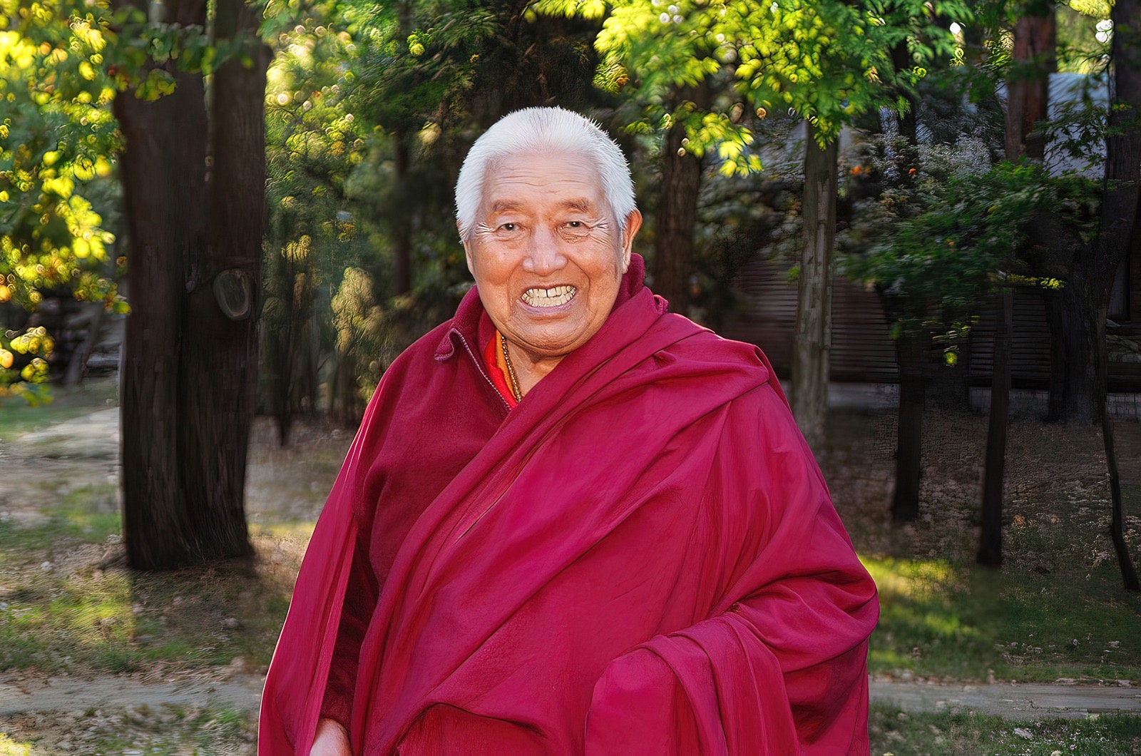 J.E. Jongdzin Tenzin Namdak Rinpocze w Cziamma Ling w Wildze